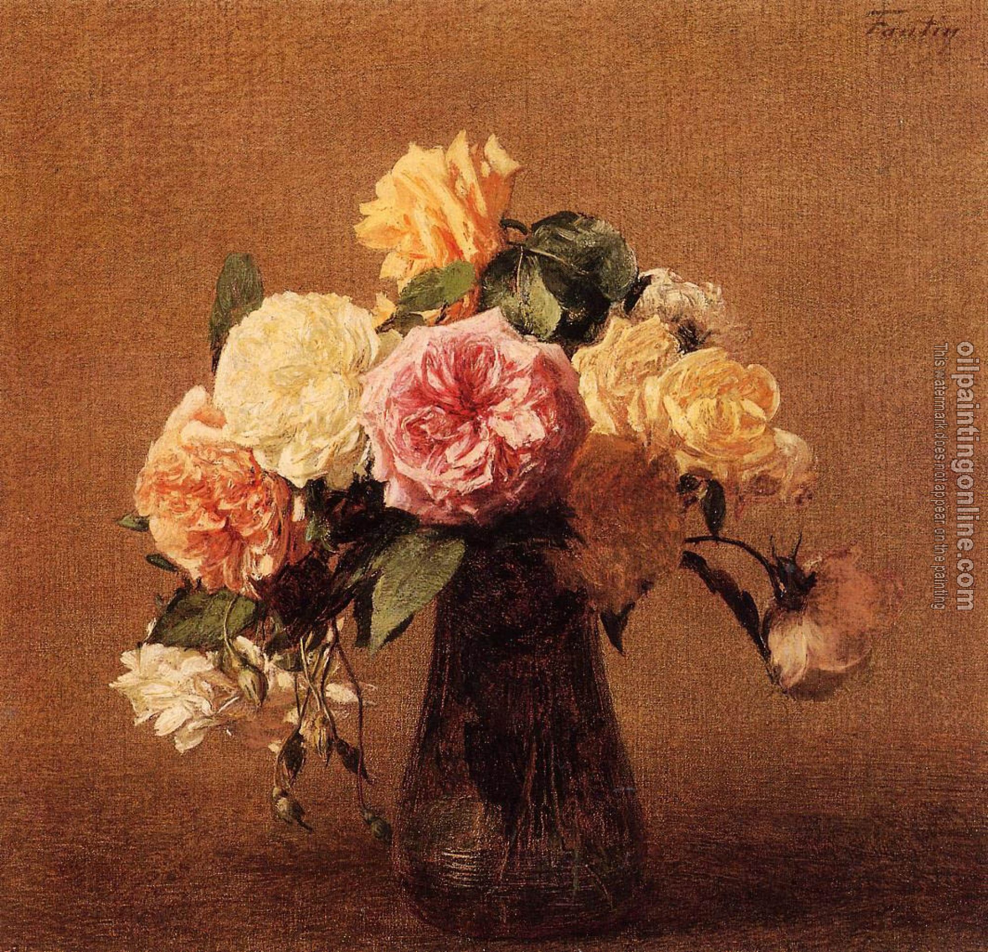 Fantin-Latour, Henri - Roses